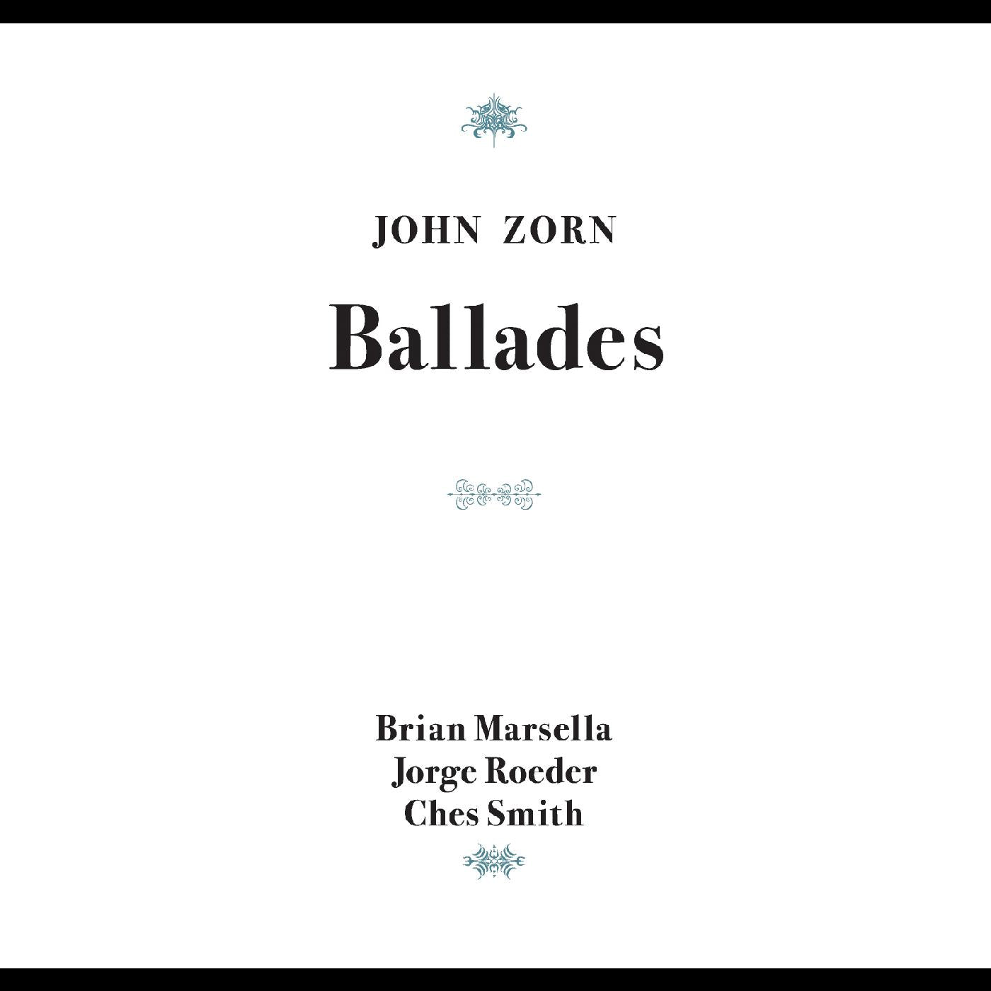 Ballades Music CD
