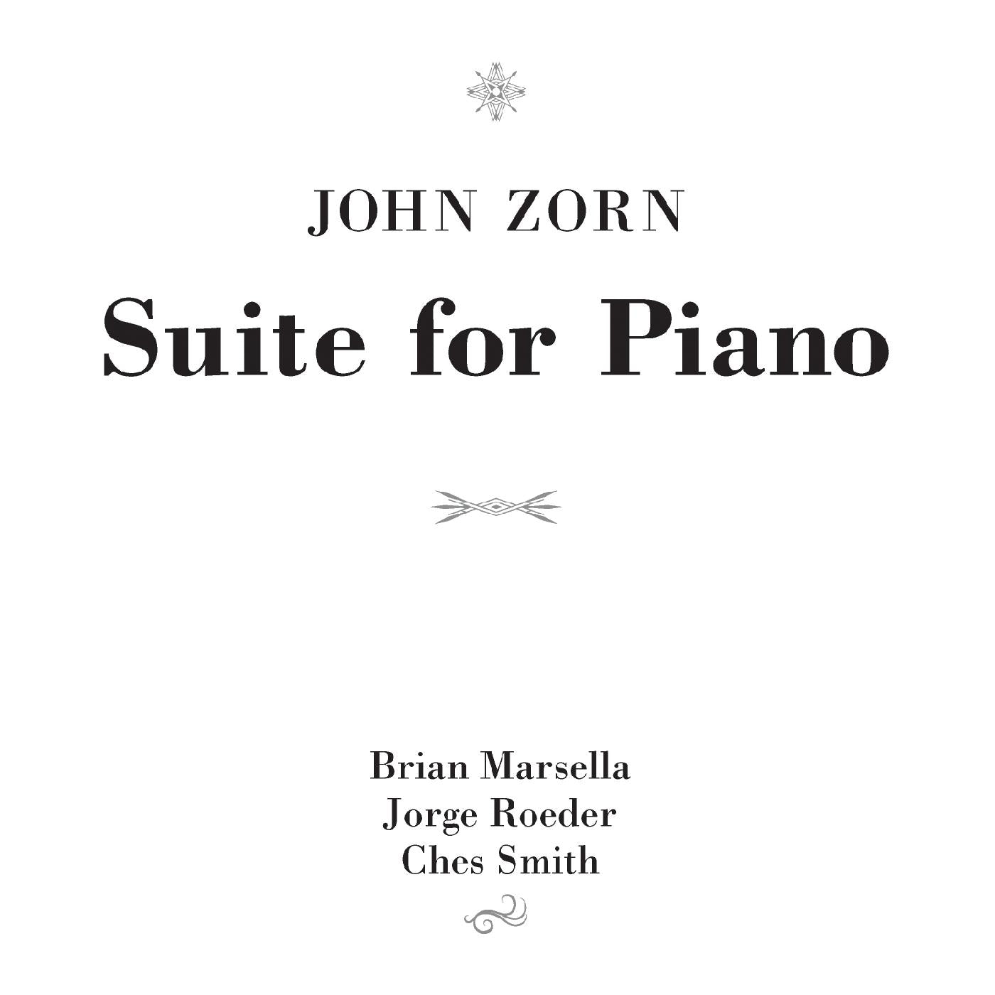 Suite for Piano Music CD