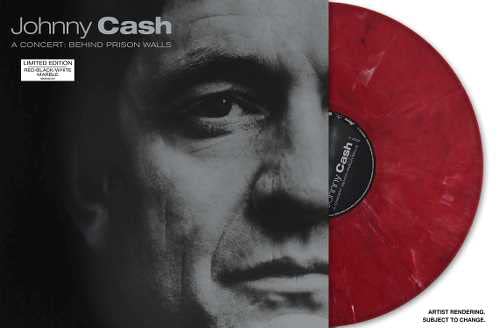 A Concert: Behind Prison Walls (Limited Edition, Red, Black, & White Marble Colored Vinyl) Vinyl Record