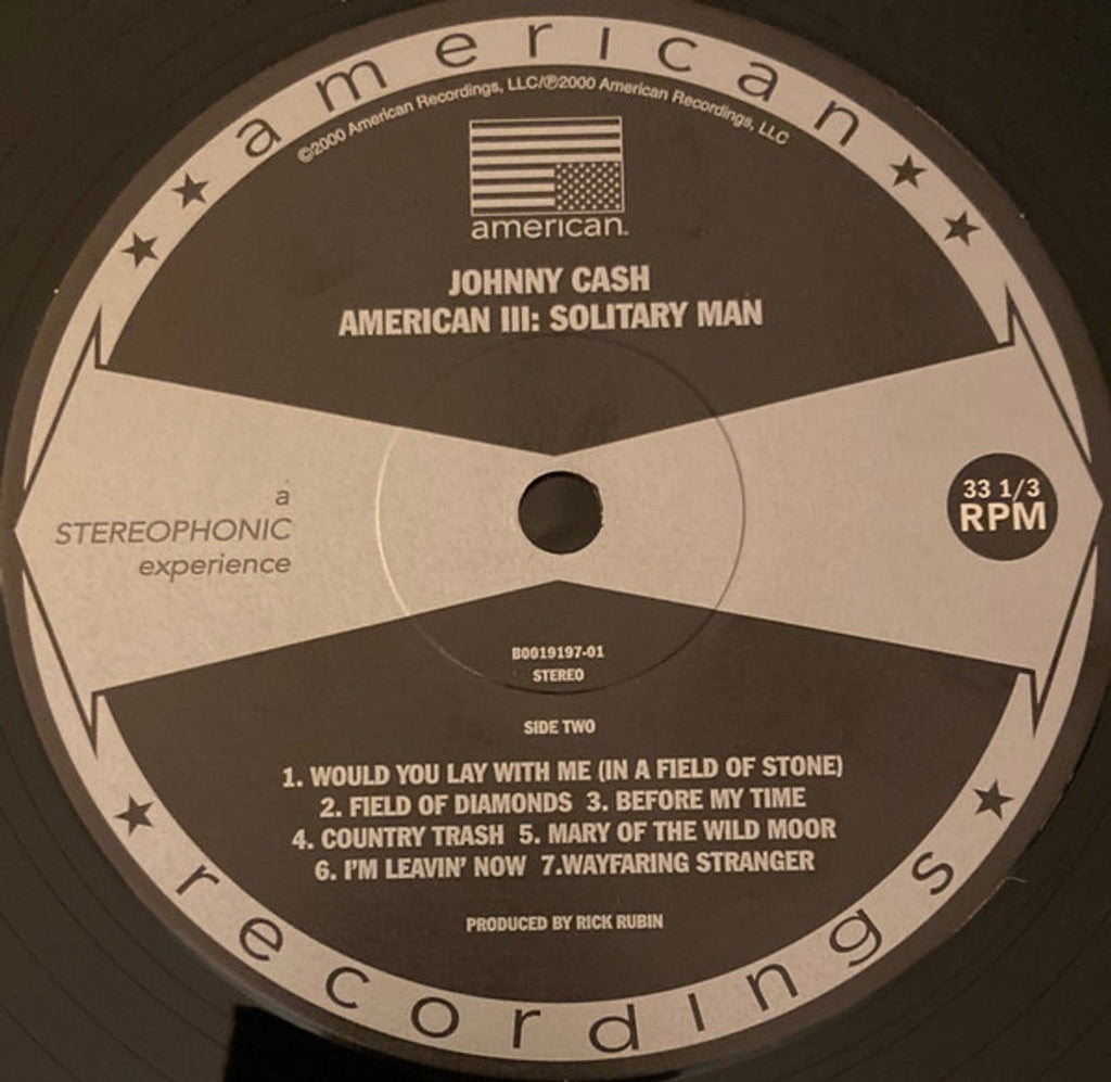 Johnny Cash – American III: Solitary Man (LP Vinyl) Vinyl Record