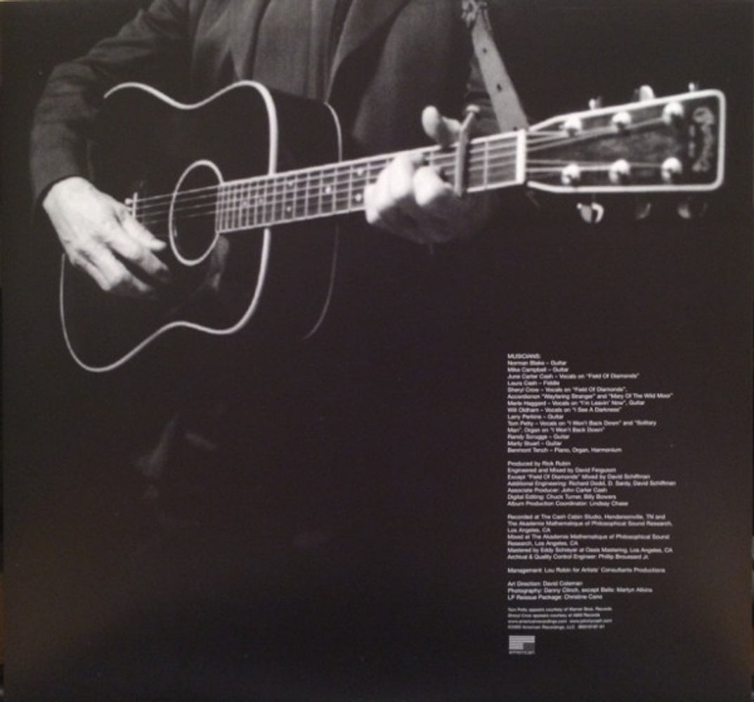 Johnny Cash – American Recordings (LP Vinyl) Vinyl Record