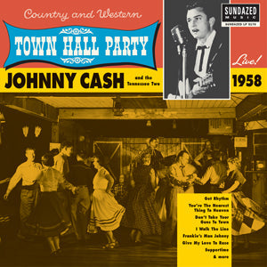 Johnny Cash Live At Town Hall Party 1958! Vinyl Record