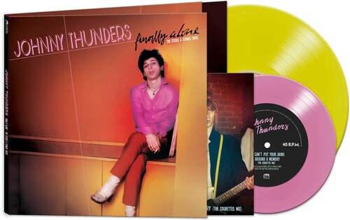Johnny Thunders - Finally Alone - The Sticks & Stones Tapes - YELLOW/ PINK Vinyl Record