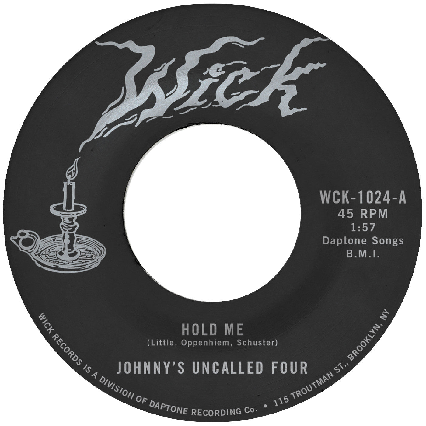Johnny's Uncalled Four - Hold Me B/W Windy And Warm Vinyl Record