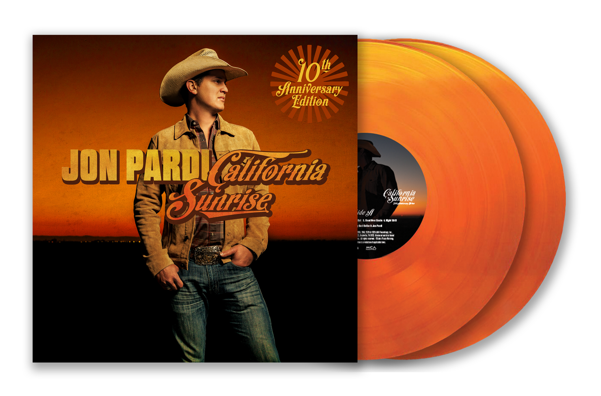 Jon Pardi - California Sunrise (10Th Anniversary Edition) [Sunrise] [2LP] Vinyl Record