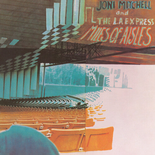 Joni Mitchell Miles of Aisles (Transparent Sea-Blue Vinyl) Vinyl Record