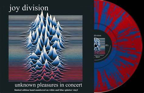 Unknown Pleasures In Concert (Limited Edition, Hand Numbered, White & Blue Splatter Colored Vinyl) [Import] Vinyl Record