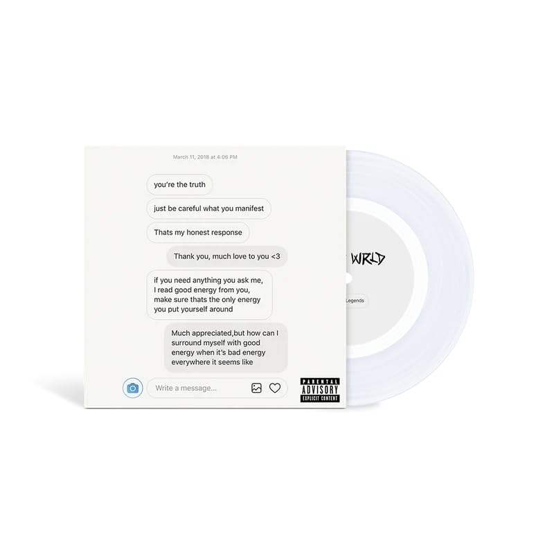 Legends / Rich and Blind [Clear 7" Single] Vinyl Record