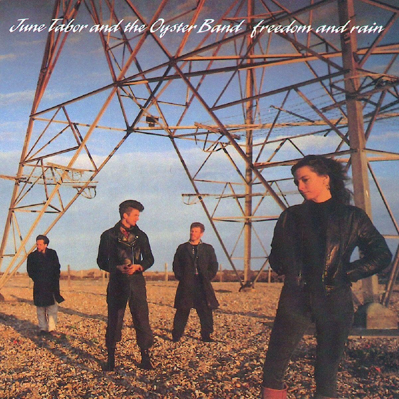 June Tabor - Freedom And Rain (Clear & Black Smoke Effect Vinyl) [Vinyl] Vinyl Record