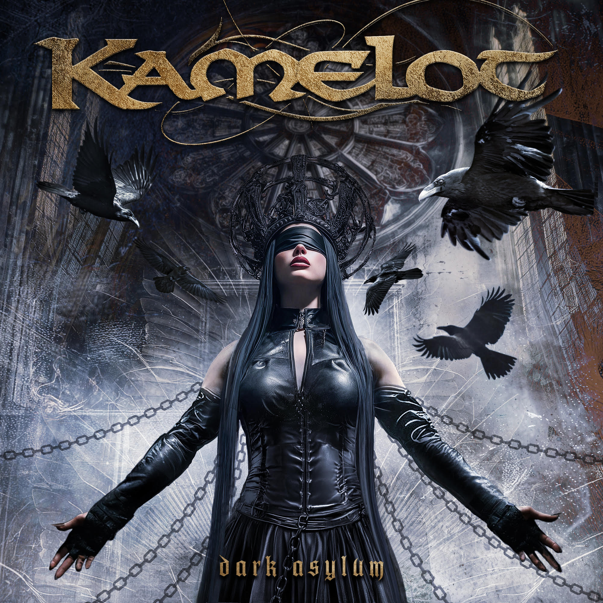 Kamelot - Dark Asylum (Indie Exclusive) [Silver Vinyl] [Vinyl] Vinyl Record