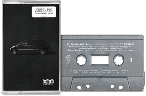 good Kid, M.A.A.D City (10th Anniversary Edition) [Black Cassette] [Explicit Content] Music Cassette Tape