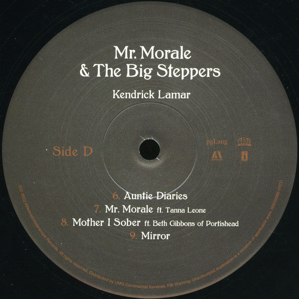 Mr. Morale & The Big Steppers (2xVINYL) | Mint (M) Mint (M)