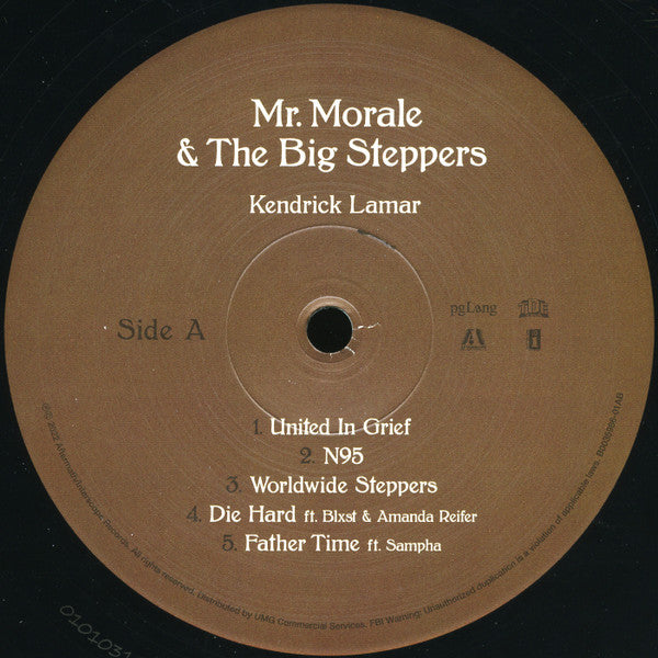 Mr. Morale & The Big Steppers (2xVINYL) | Mint (M) Mint (M)