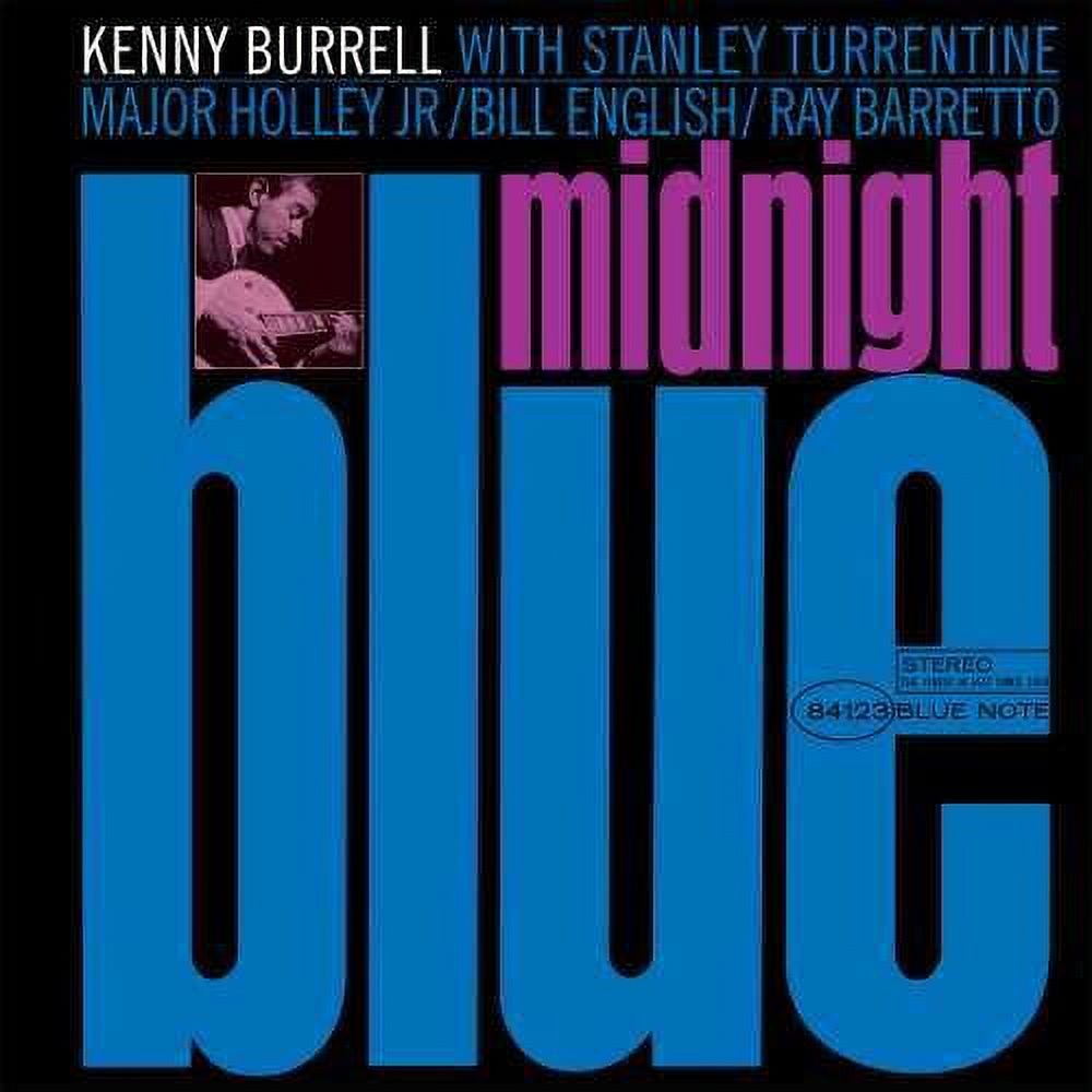 Kenny Burrell - Midnight Blue (Indie Exclusive, Limited Edition, Colored Vinyl, Blue, 180 Gram Vinyl) Vinyl Record