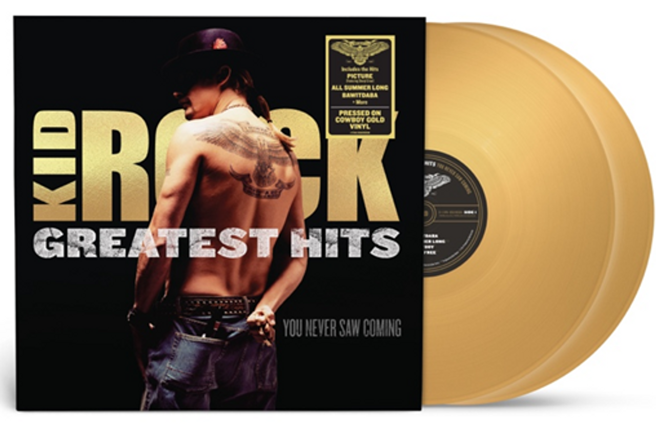 Kid Rock - Greatest Hits: You Never Saw Coming (Limited Edition, "Cowboy" Gold Colored Vinyl) [Import] (2 Lp's) Vinyl Record