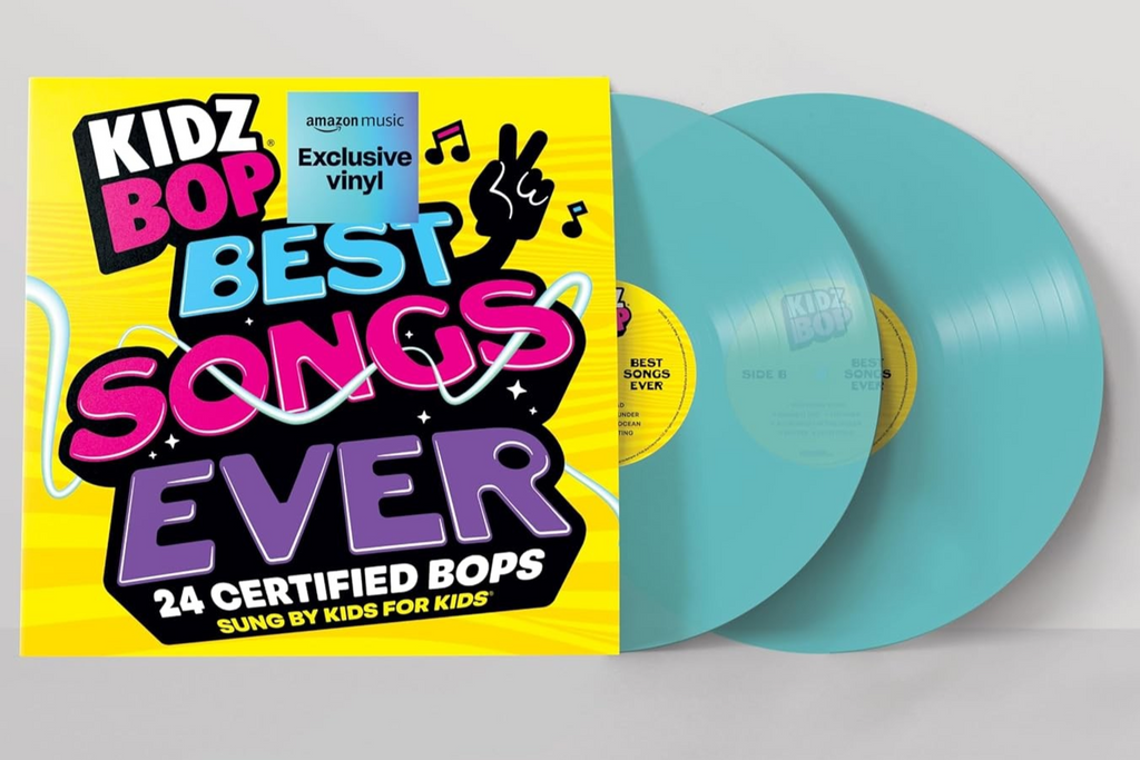 Kidz Bop: Best Songs Ever (Limited Edition, Amazon Exclusive, Translucent Blue Colored Vinyl) (2 Lp's) Vinyl Record