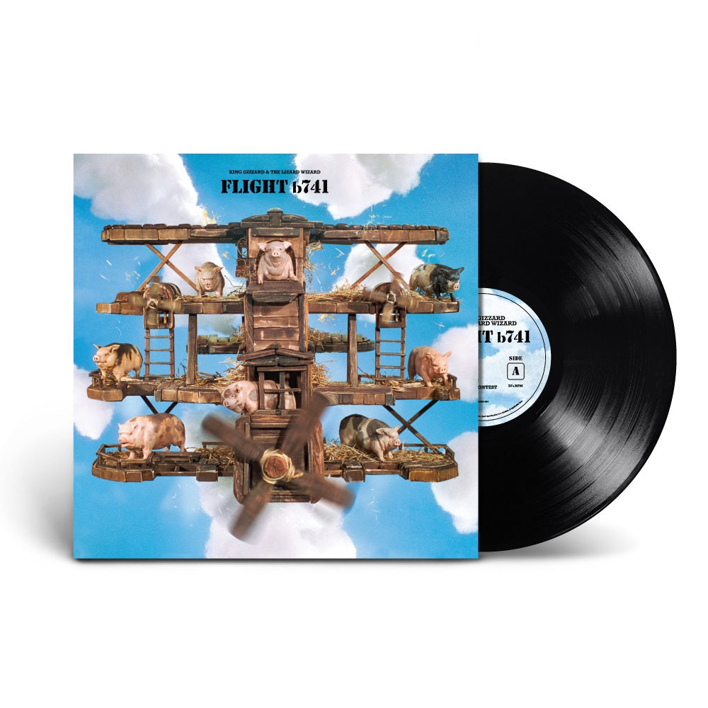 King Gizzard and the Lizard Wizard Flight B741 [Explicit Content] (180 Gram Vinyl, Recycled / Recyclable) Vinyl Record