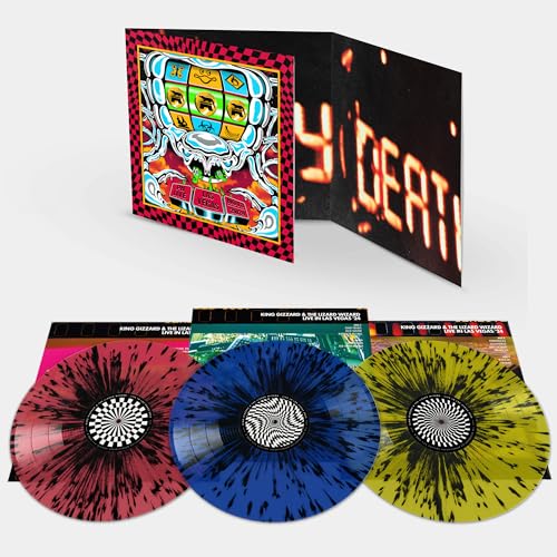 King Gizzard Live In Las Vegas '24 (Triple Gatefold) (3x Splatter Vinyl) | Mint (M) Mint (M)