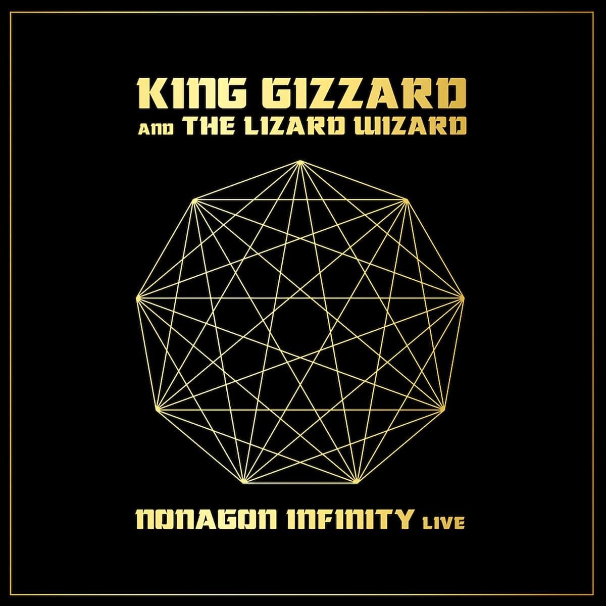 Nonagon Infinity Live (Indie Exclusive, Gold Nugget Nonagon-Shaped Colored Vinyl, Limited Edition, Gatefold LP Jacket) (2 Lp) Vinyl Record