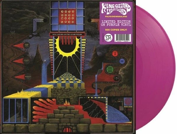 King Gizzard & The Lizard Wizard - Polygondwanaland (Limited Edition, Purple Colored Vinyl) Vinyl Record
