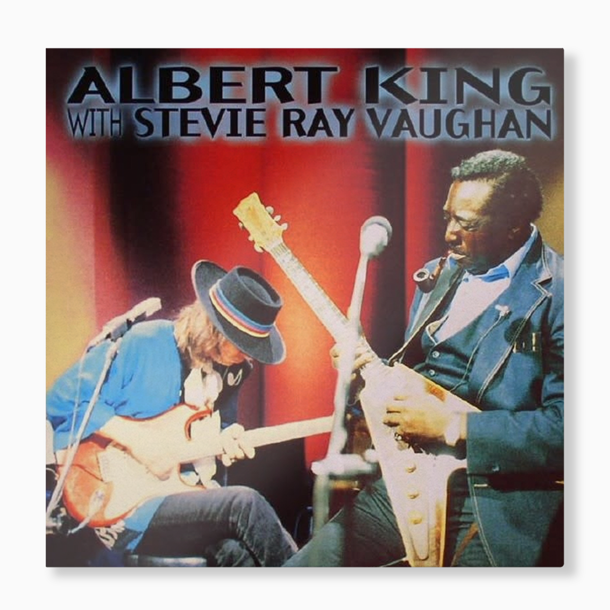 With Stevie Ray Vaughan In Session Vinyl Record