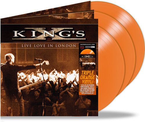 Live Love in London (Orange Colored Vinyl, Gatefold LP Jacket) (3 Lp's) Vinyl Record
