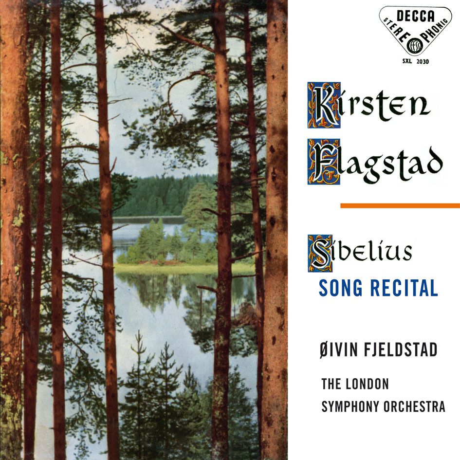 Sibelius Song Recital Vinyl Record