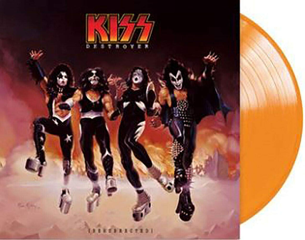 Kiss Destroyer: Resurrected (Limited Edition, Translucent Orange Colored Vinyl) Vinyl Record