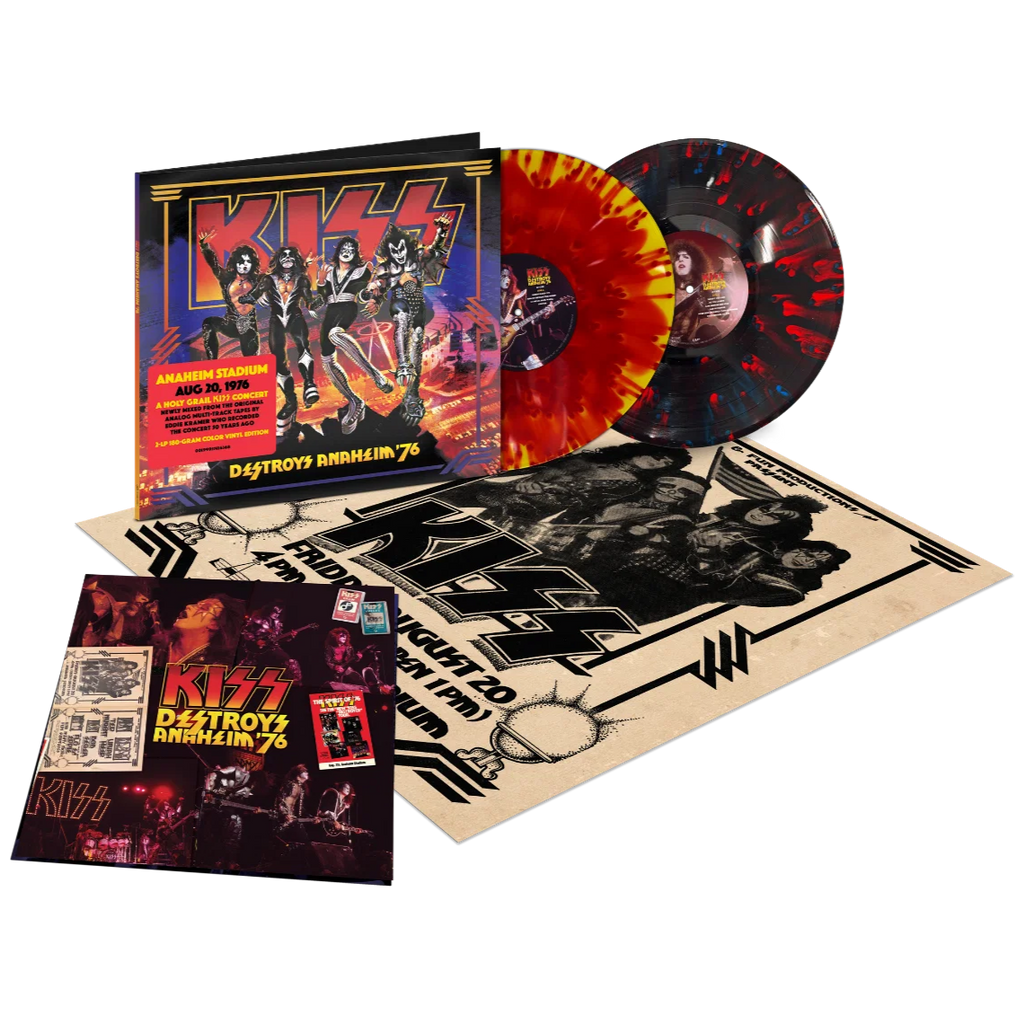 Kiss - KISS Destroys Anaheim '76 (Limited Edition, 180 Gram Colored Vinyl) (2 Lp's) Vinyl Record