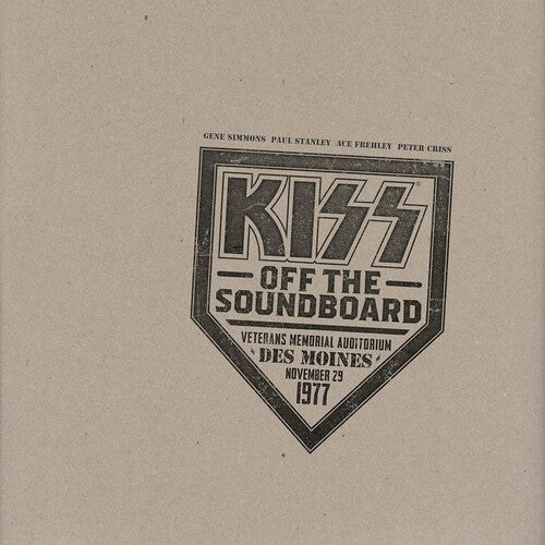 Kiss Off The Soundboard: Live In Des Moines (Limited Edition, Violet Colored Vinyl) (2 Lp's) Vinyl Record