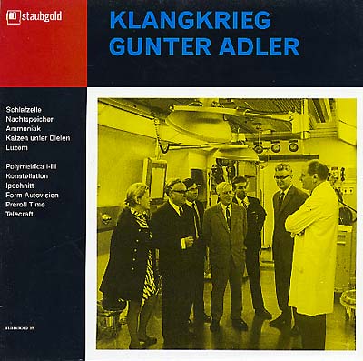 Klangkrieg/Gunter Adler Vinyl Record