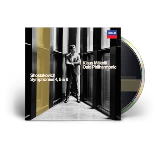 Shostakovich: Symphonies 4, 5 & 6 Music CD