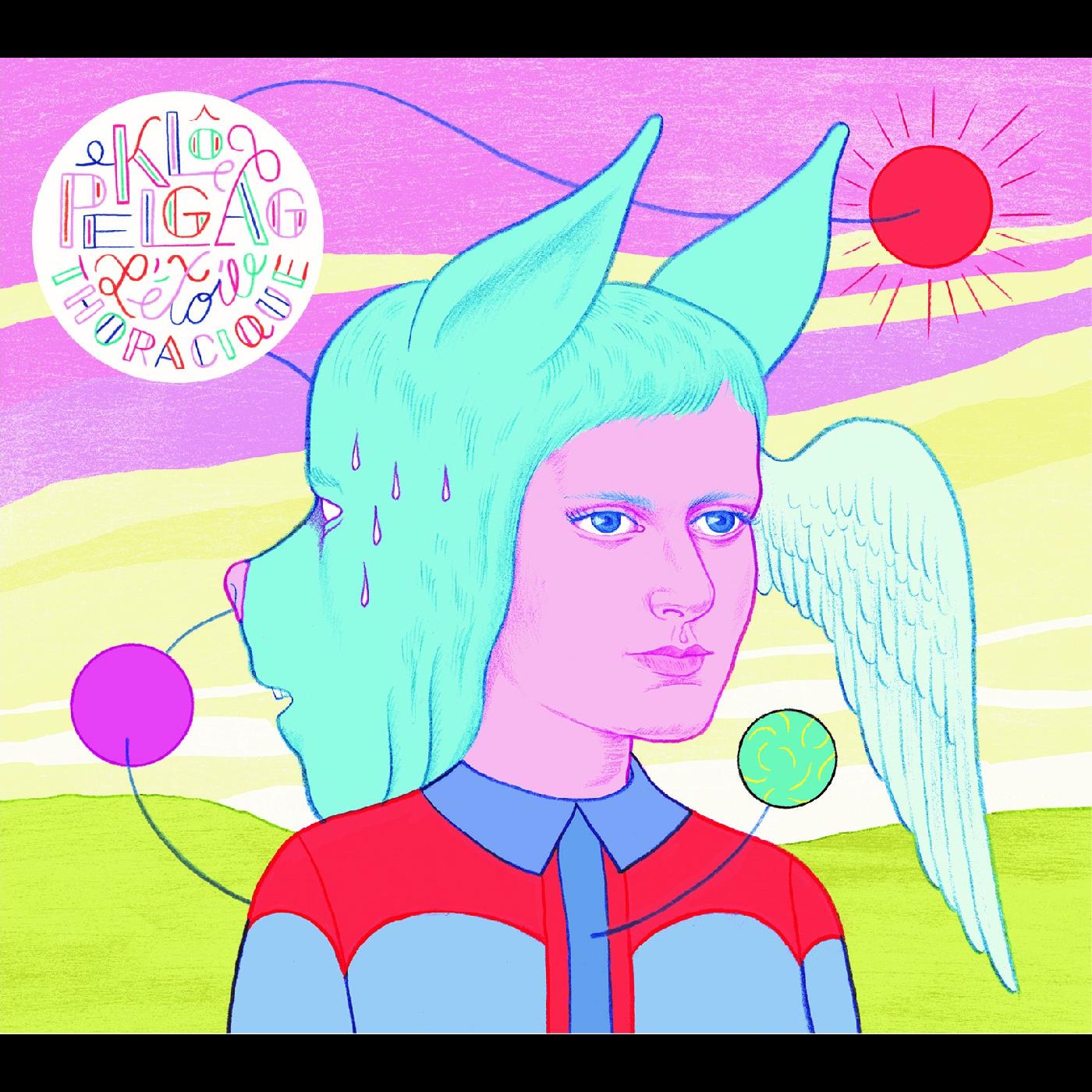 Klo Pelgag - L'…toile Thoracique (MARBLE VINYL) Vinyl Record