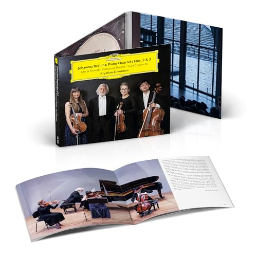 Brahms: Piano Quartets Nos. 2 & 3 Music CD