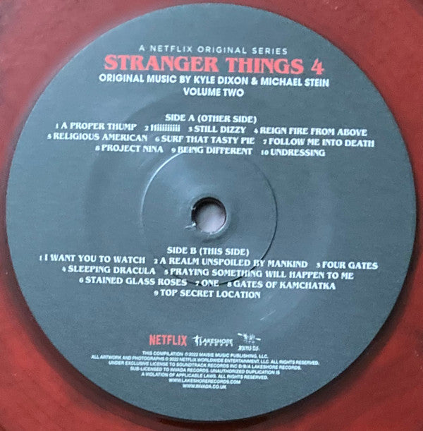Stranger Things 4 · Volume Two (Original Score From The Netflix Series) | Mint (M) Mint (M)
