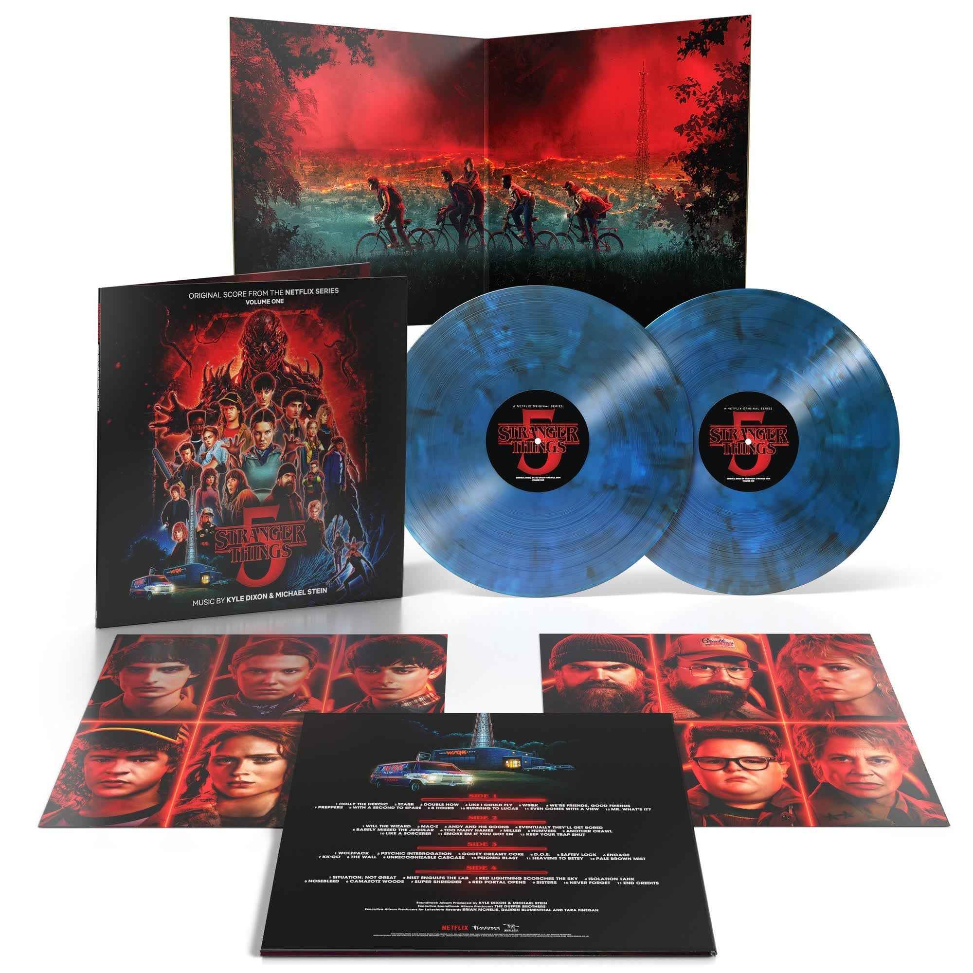 Kyle Dixon & Michael Stein - Stranger Things 5 (Original Score From The Netflix Series) Volume 1 [Color Vinyl] [2LP] Vinyl Record