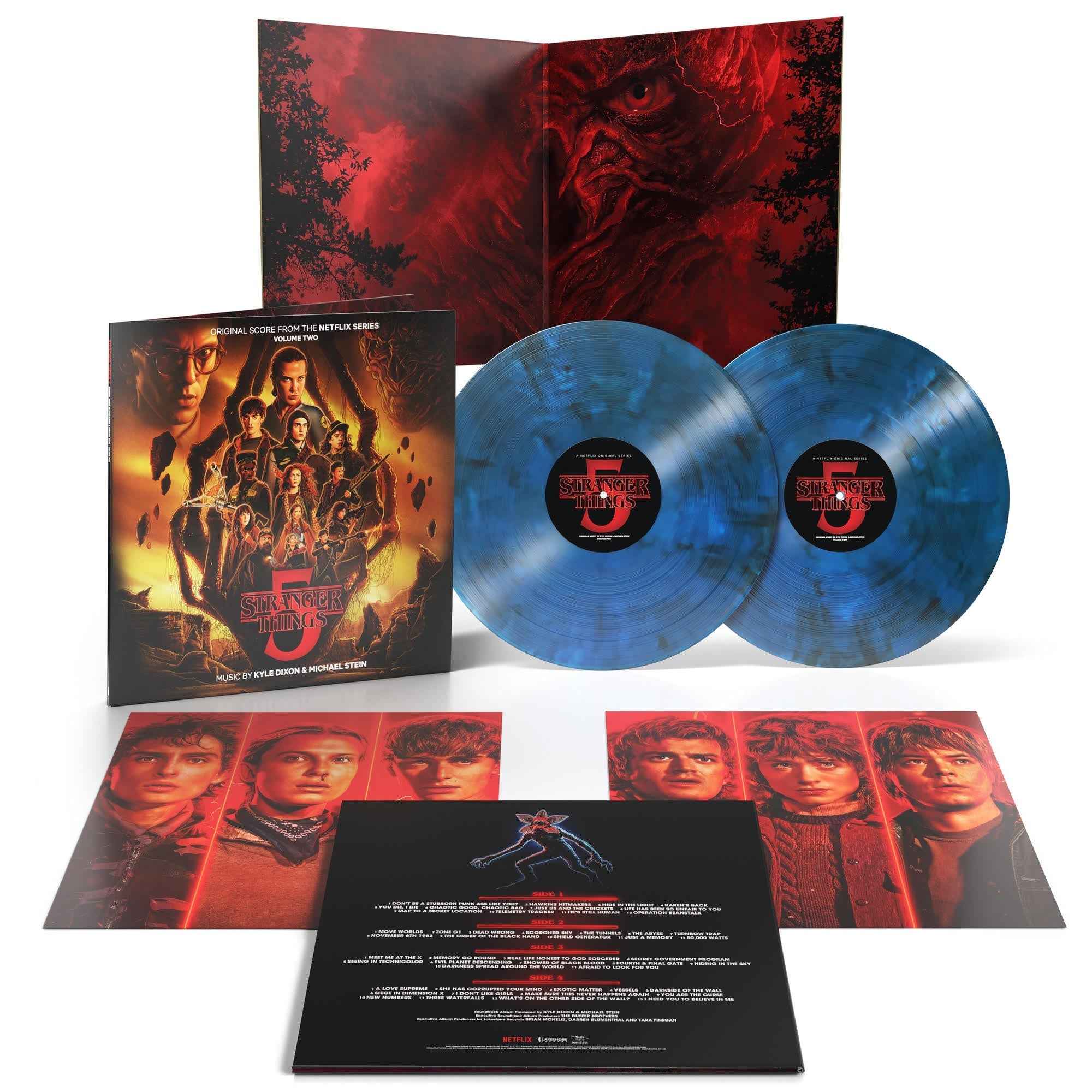 Kyle Dixon & Michael Stein - Stranger Things 5 (Original Score From The Netflix Series) Volume 2 [Color Vinyl] [2LP] Vinyl Record