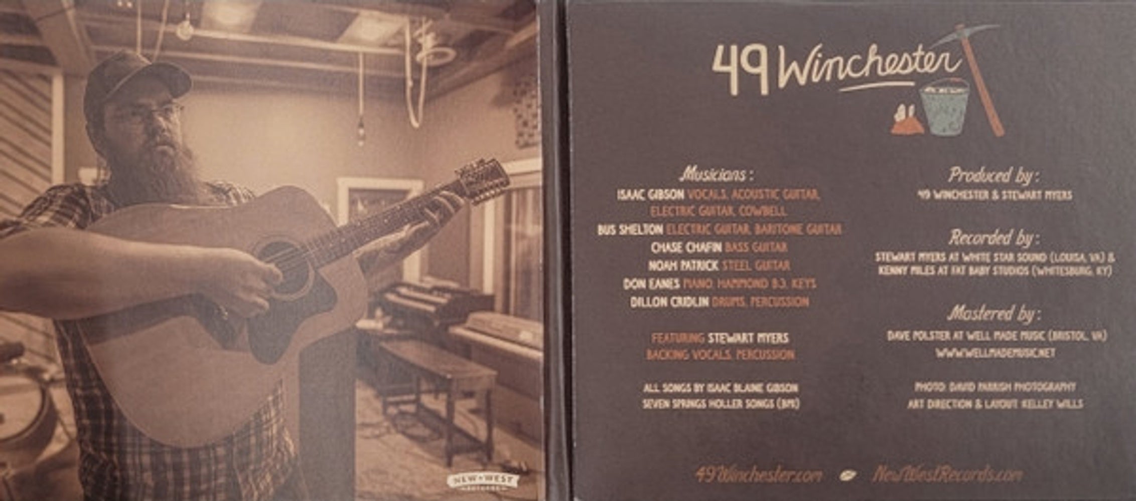 49 Winchester – Fortune Favors The Bold Music CD