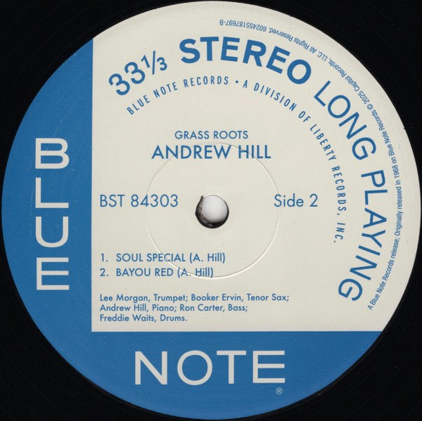 Andrew Hill – Grass Roots (LP Vinyl) Vinyl Record