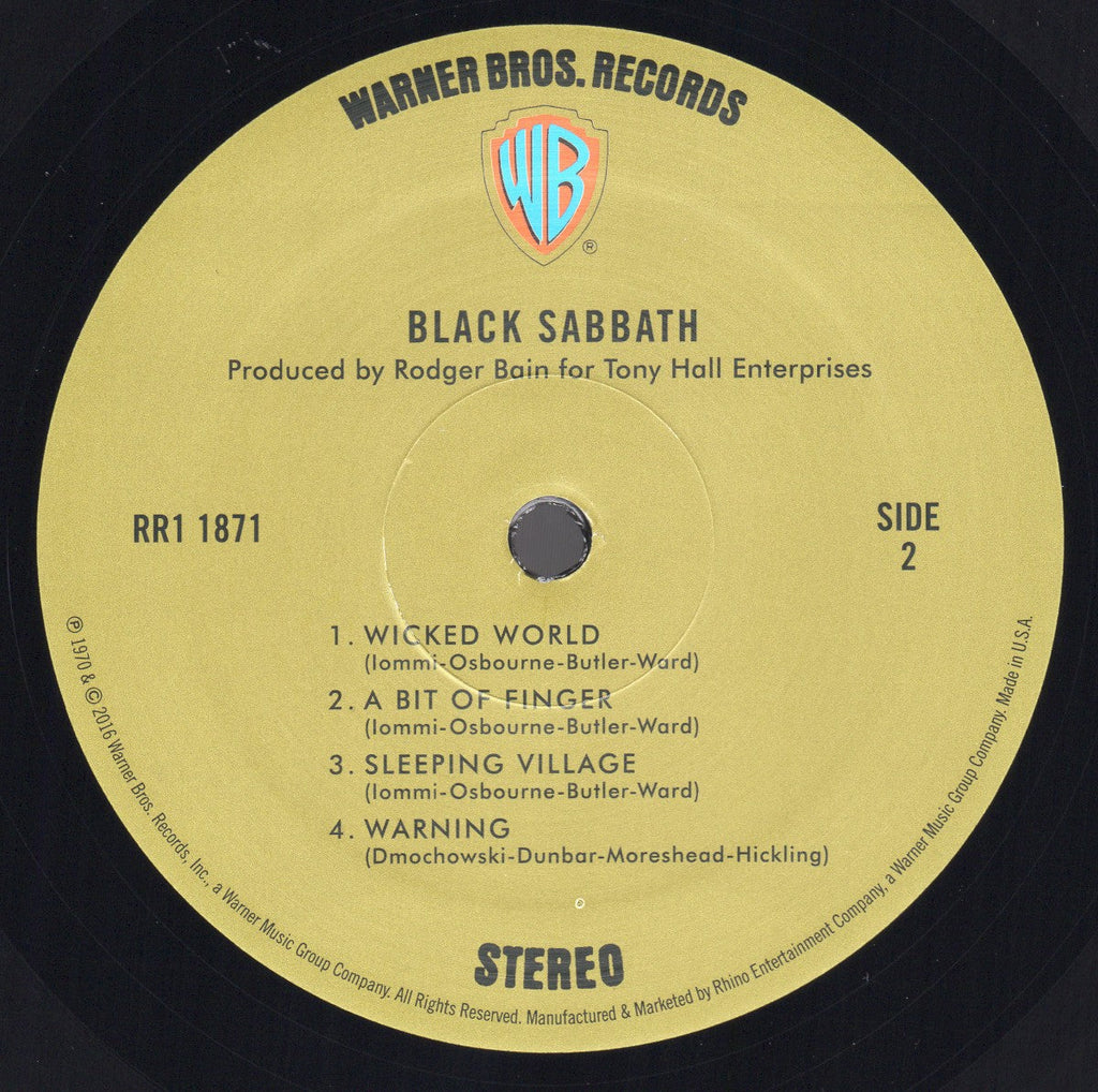 Black Sabbath – Black Sabbath (LP Vinyl) Vinyl Record