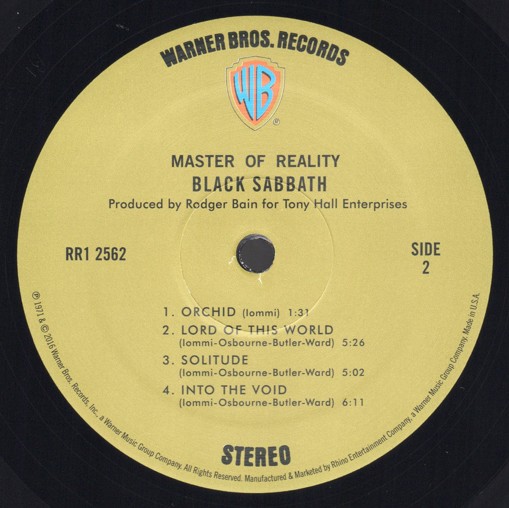 Black Sabbath – Master Of Reality (LP Vinyl) Vinyl Record