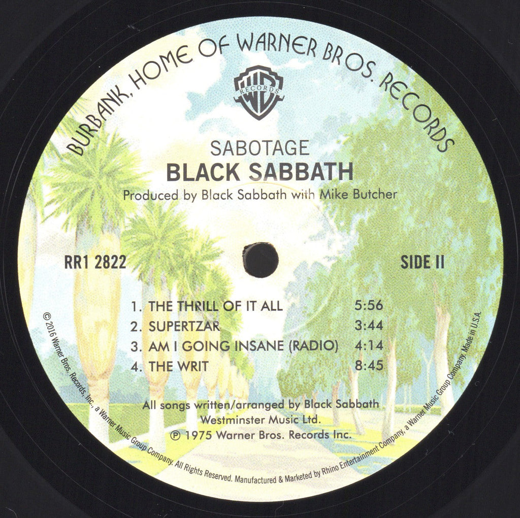 Black Sabbath – Sabotage (LP Vinyl) Vinyl Record