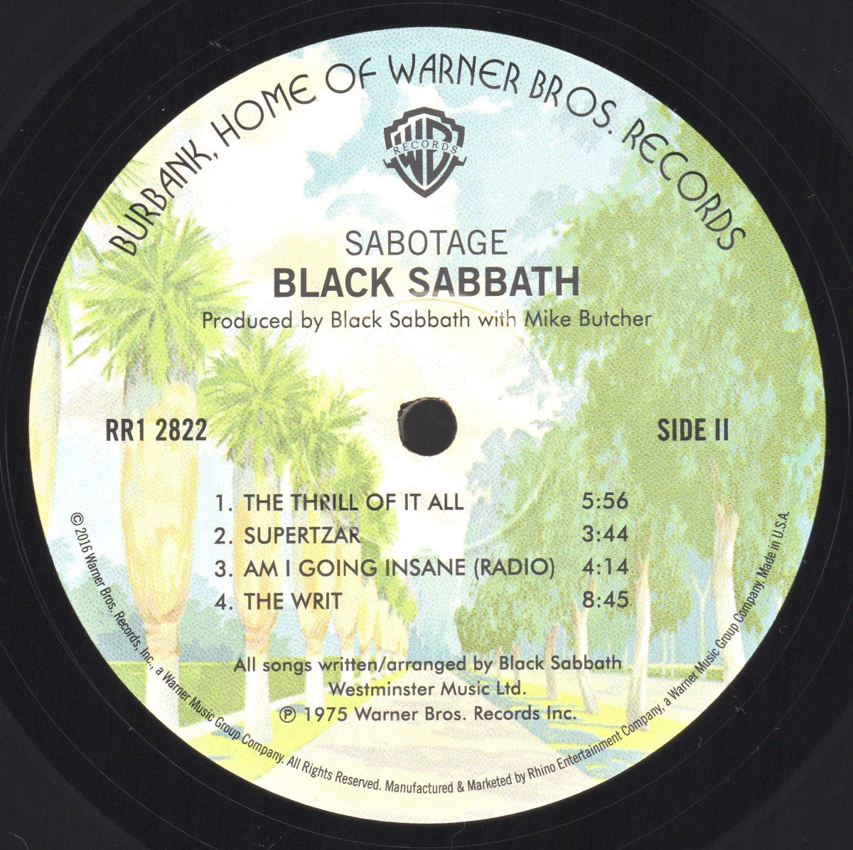 Black Sabbath – Sabotage (LP Vinyl) Vinyl Record