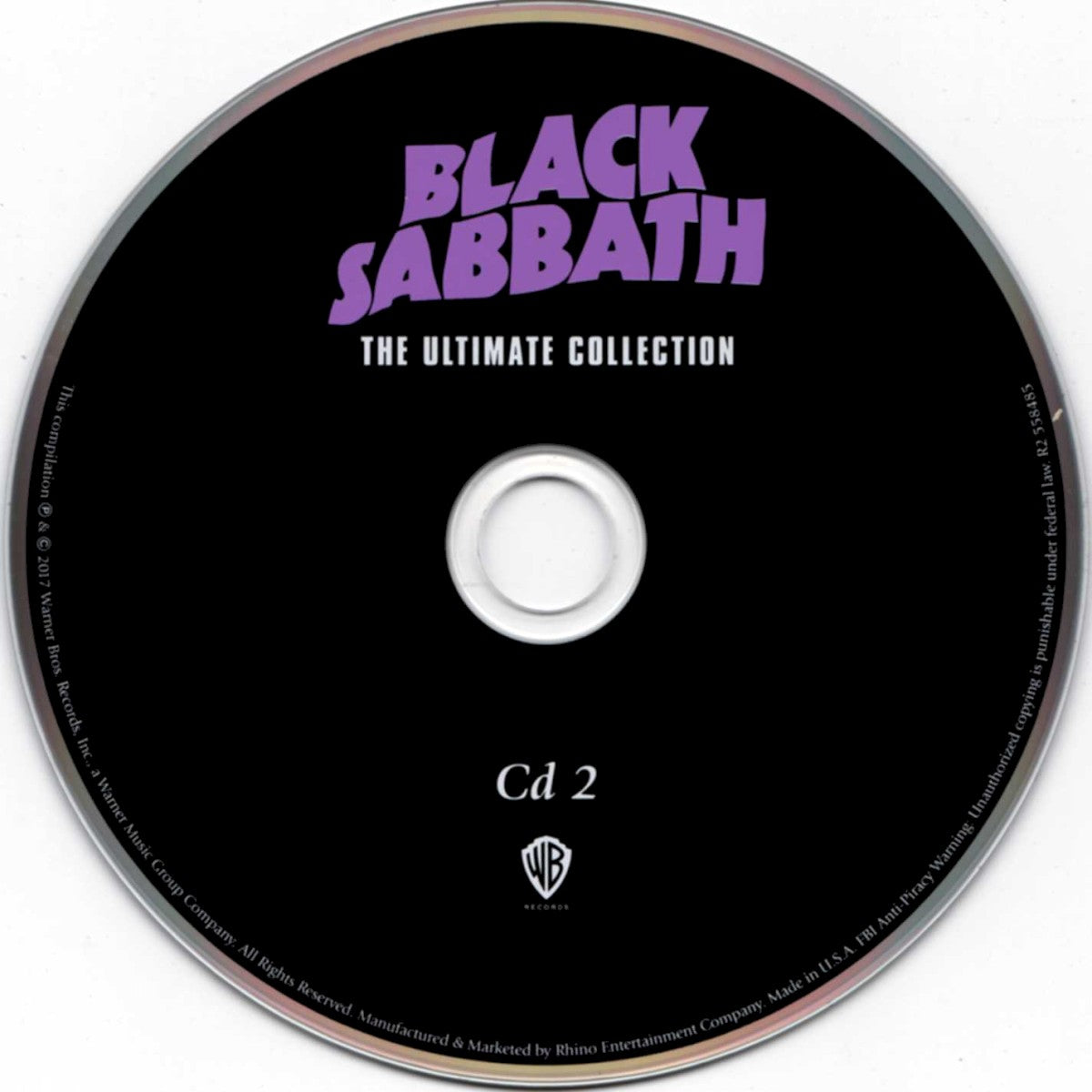 Black Sabbath – The Ultimate Collection (2-CD) Music CD