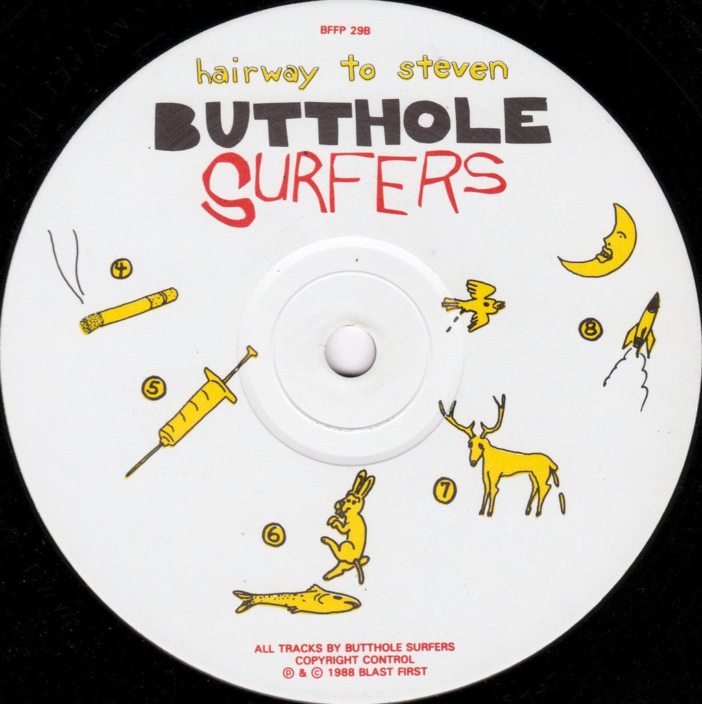 Butthole Surfers – Hairway To Steven (LP Vinyl) Vinyl Record