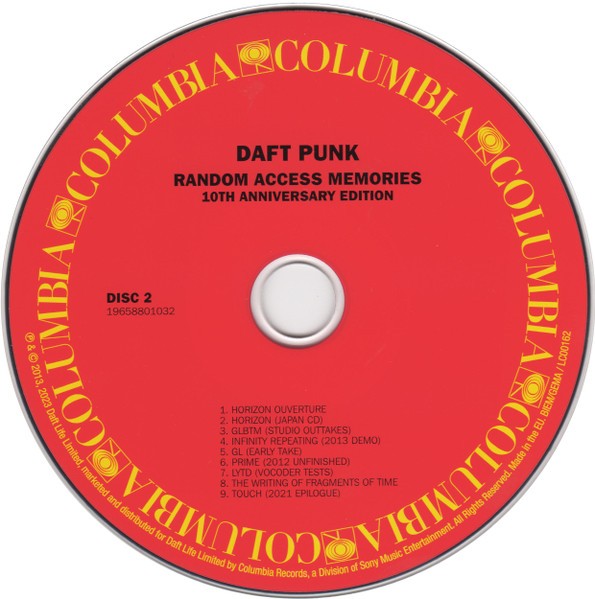 Daft Punk – Random Access Memories: 10th Anniversary Edition (2-CD) Music CD