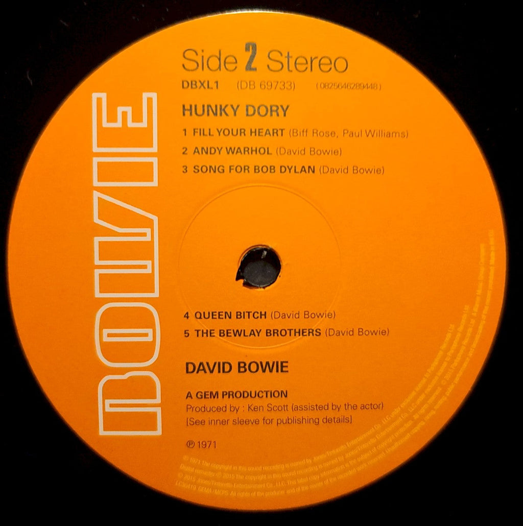 David Bowie – Hunky Dory (LP Vinyl) Vinyl Record