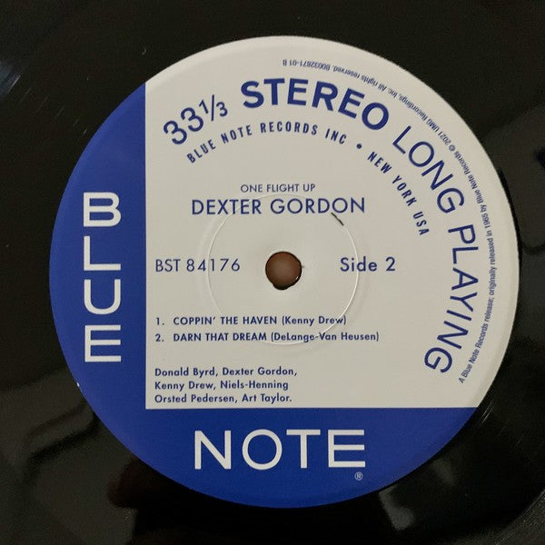 Dexter Gordon – One Flight Up (LP Vinyl) Vinyl Record