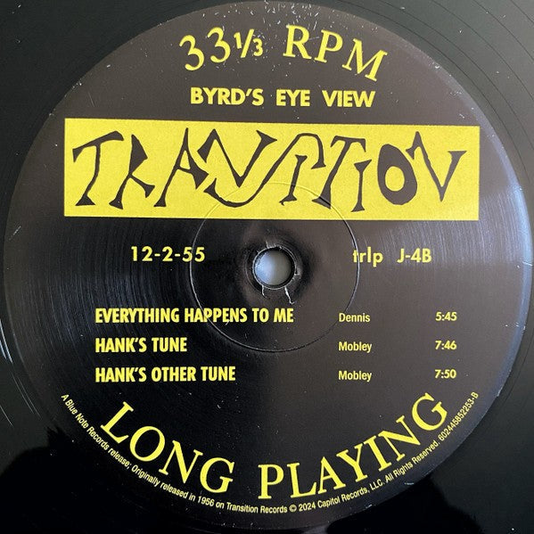 Donald Byrd – Byrd's Eye View (LP Vinyl) Vinyl Record