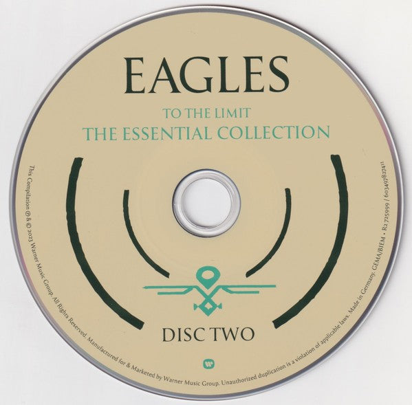 Eagles – To The Limit: ﻿The Essential Collection (3-CD) Music CD